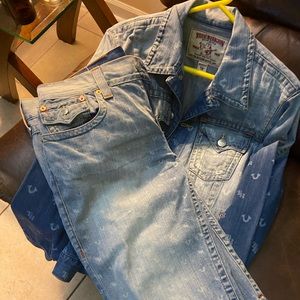 True Religion Jkt and Shorts